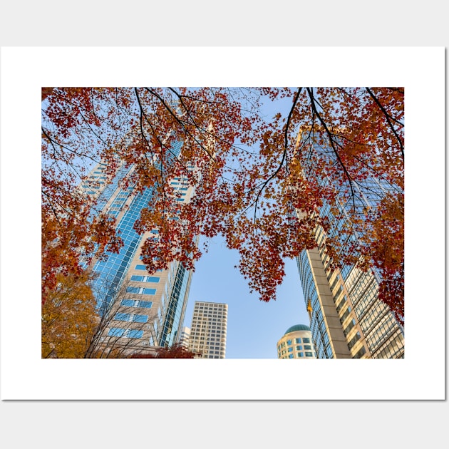 Fall in City Wall Art by jvnimages